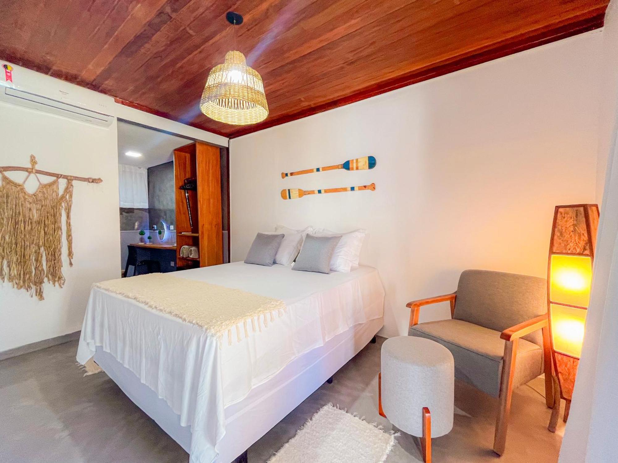 Parador 7 Bangalo, Praia Do Parracho, 1,0 Km Da Rua Mucuge Porto Seguro Buitenkant foto