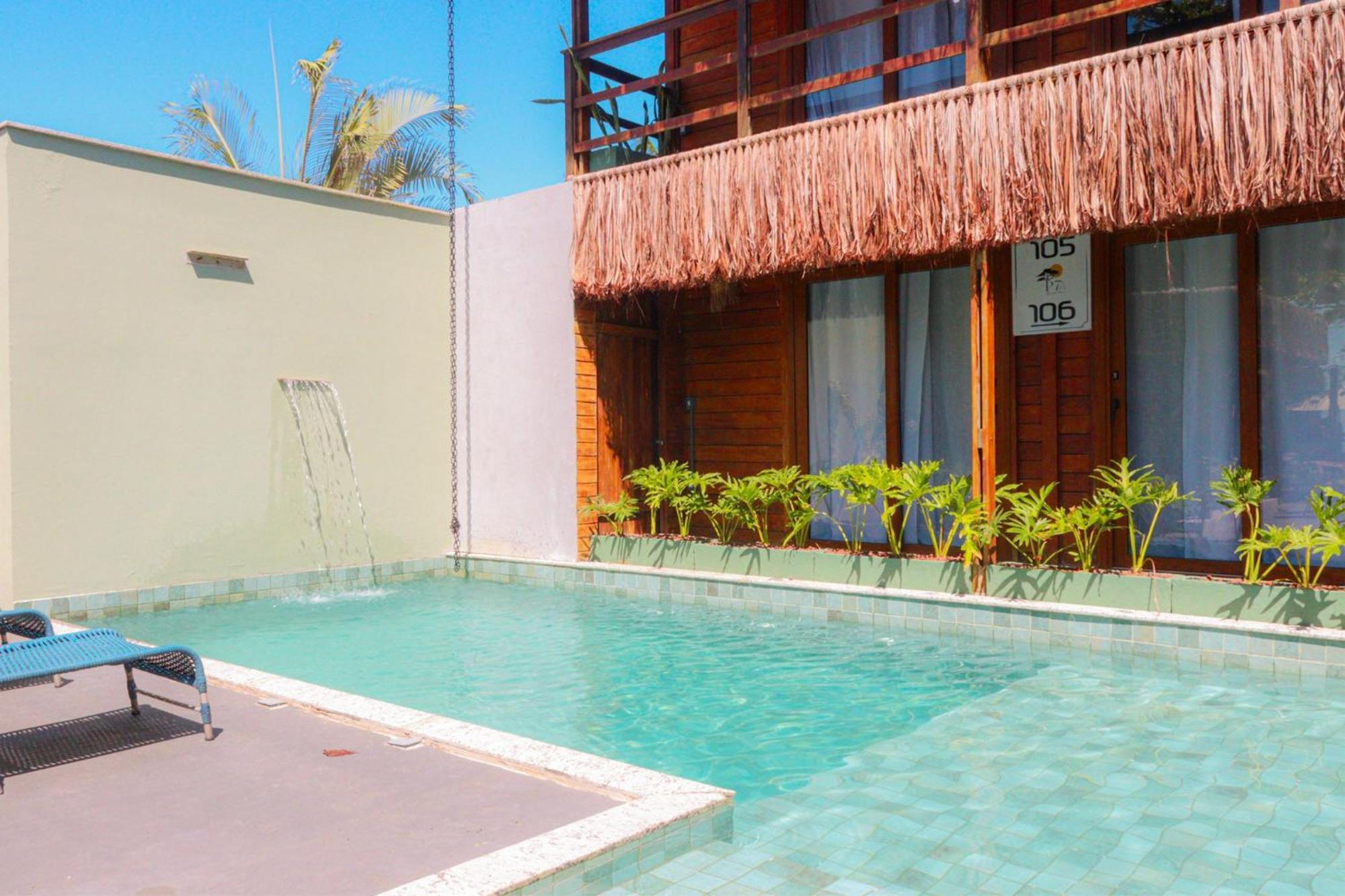 Parador 7 Bangalo, Praia Do Parracho, 1,0 Km Da Rua Mucuge Porto Seguro Buitenkant foto