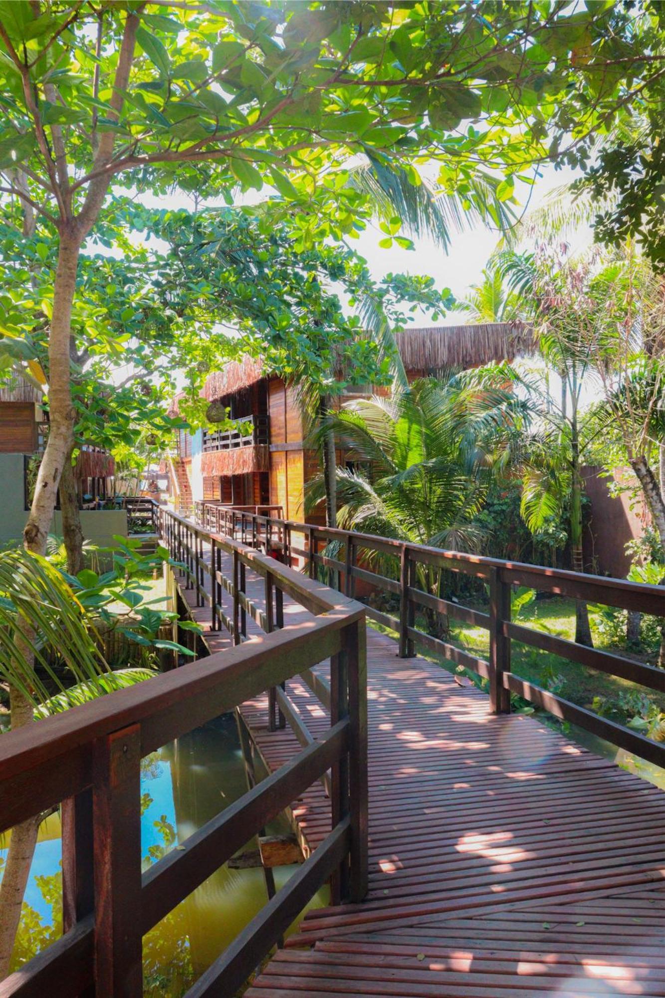 Parador 7 Bangalo, Praia Do Parracho, 1,0 Km Da Rua Mucuge Porto Seguro Buitenkant foto