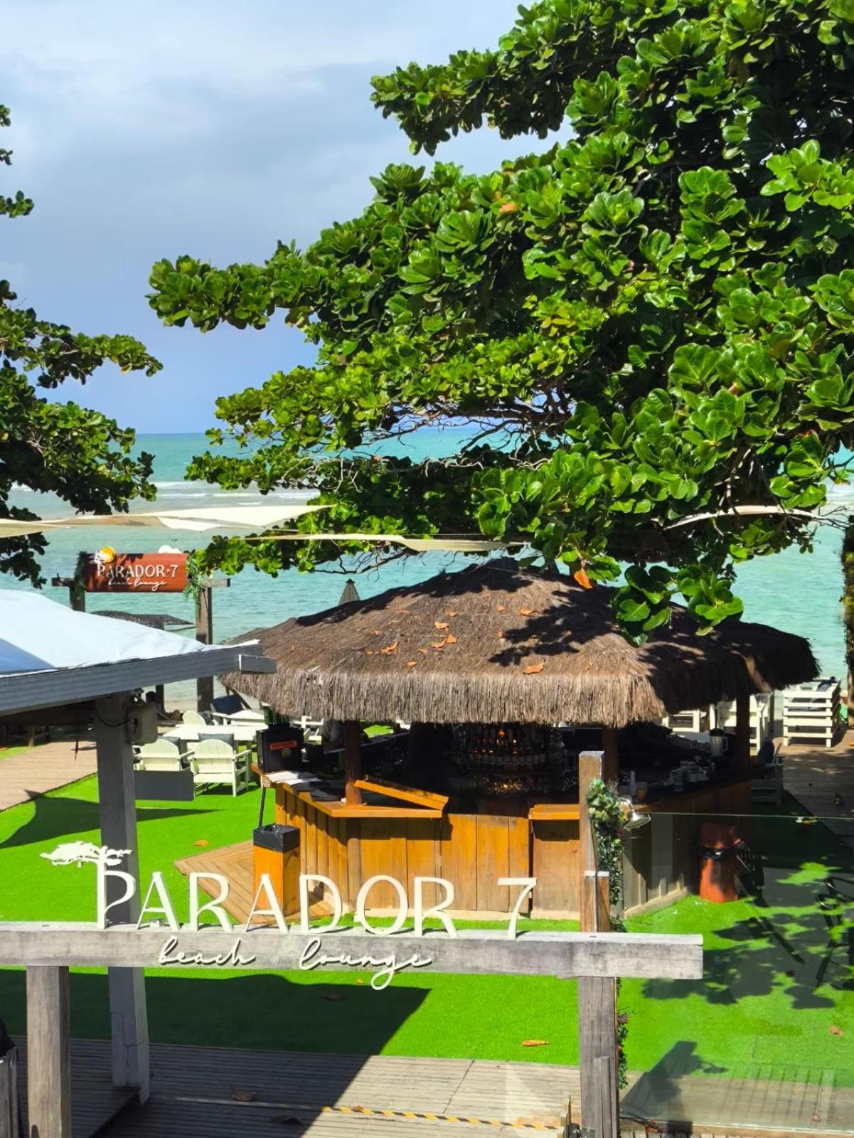 Parador 7 Bangalo, Praia Do Parracho, 1,0 Km Da Rua Mucuge Porto Seguro Buitenkant foto